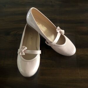 Shoes Flat Pink Bow